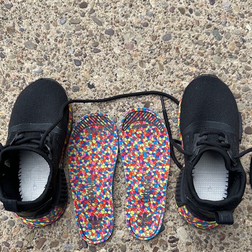 Adidas Ortolite- boys 8 toddler - Picture 8 of 11